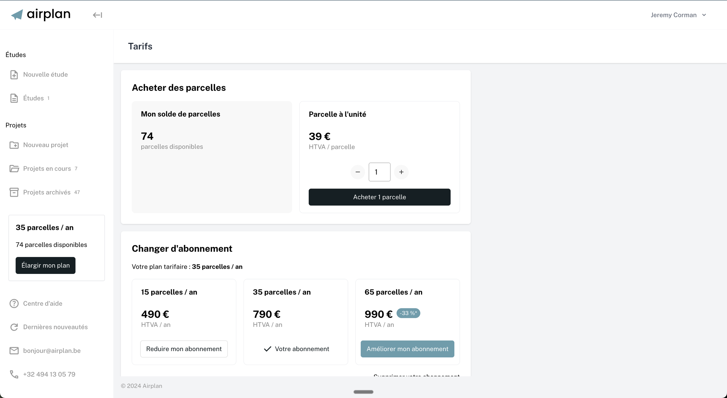 Nouvelle expérience d'achat