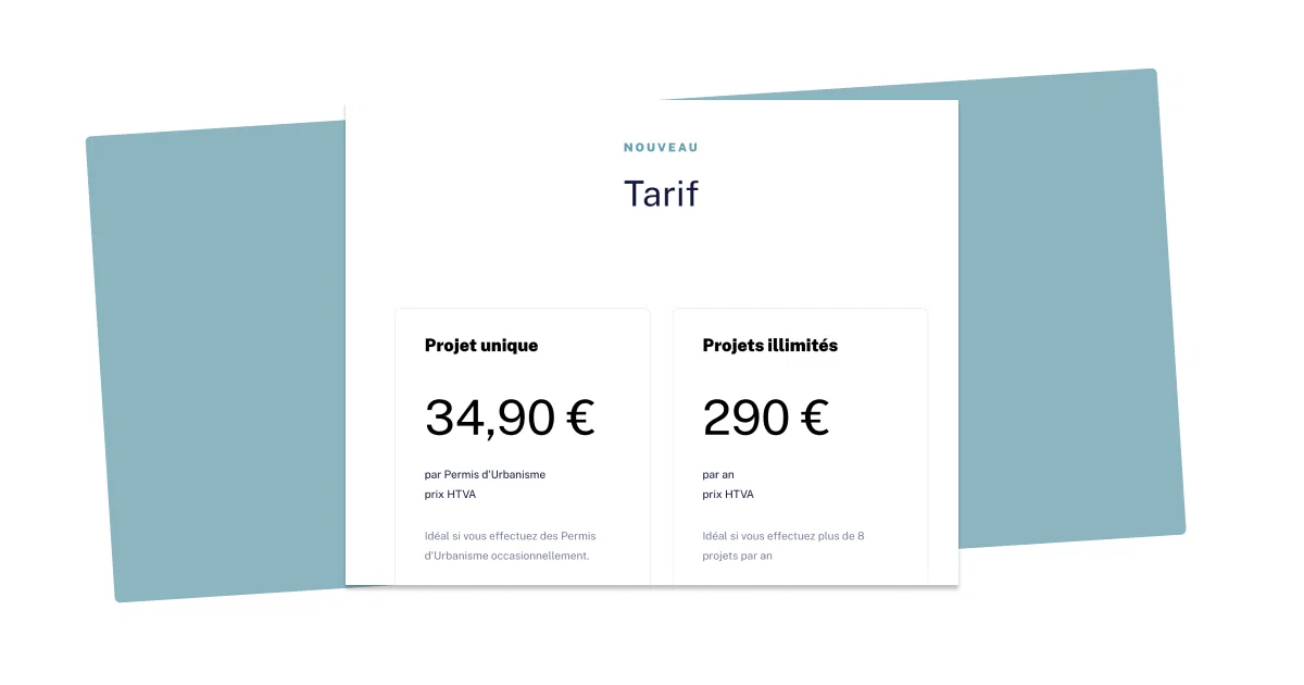 Nouveaux plans tarifaires