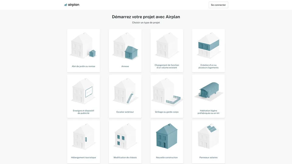 Mon Permis : grille des types de projets